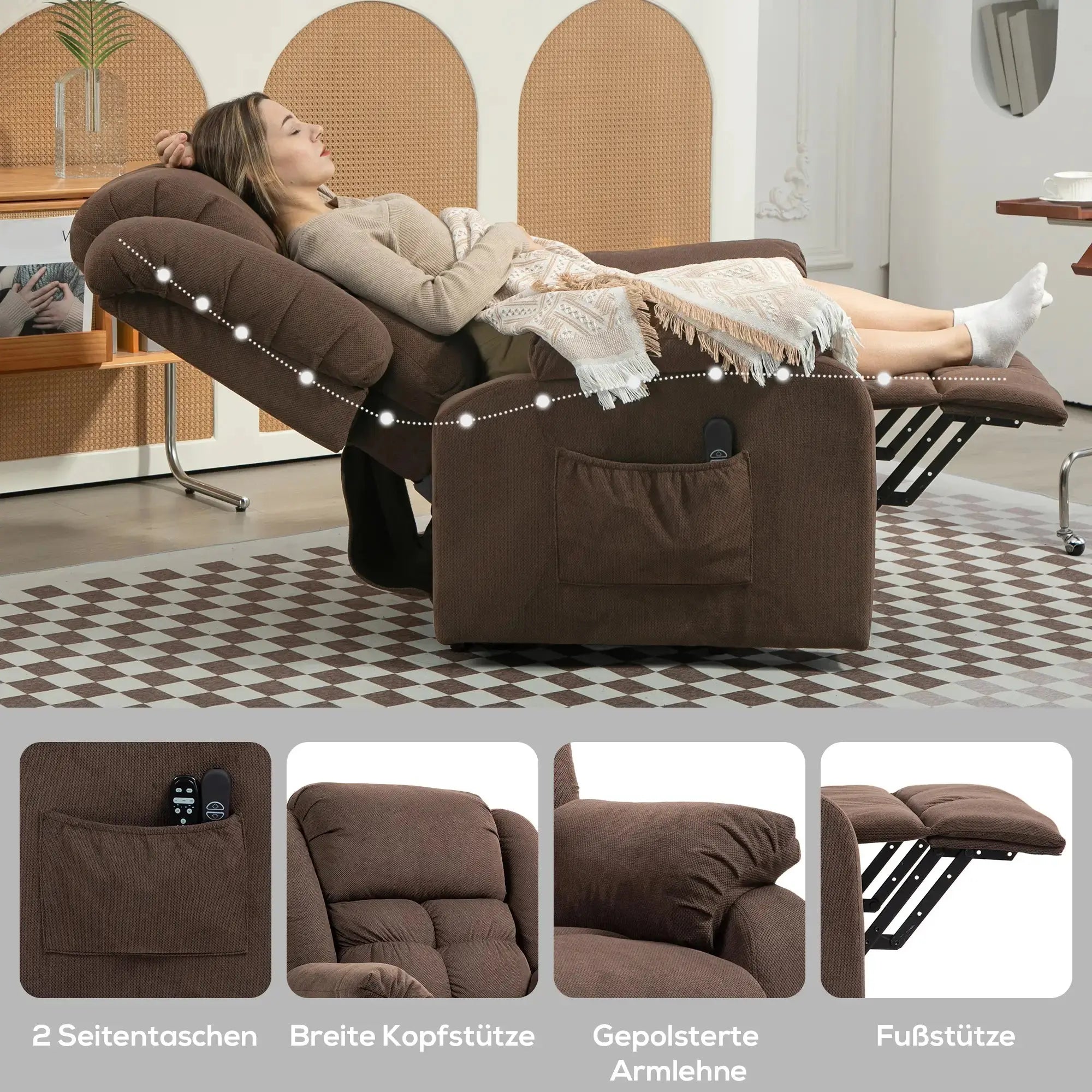 Aufstehsessel mit Massagefunktion – view 2