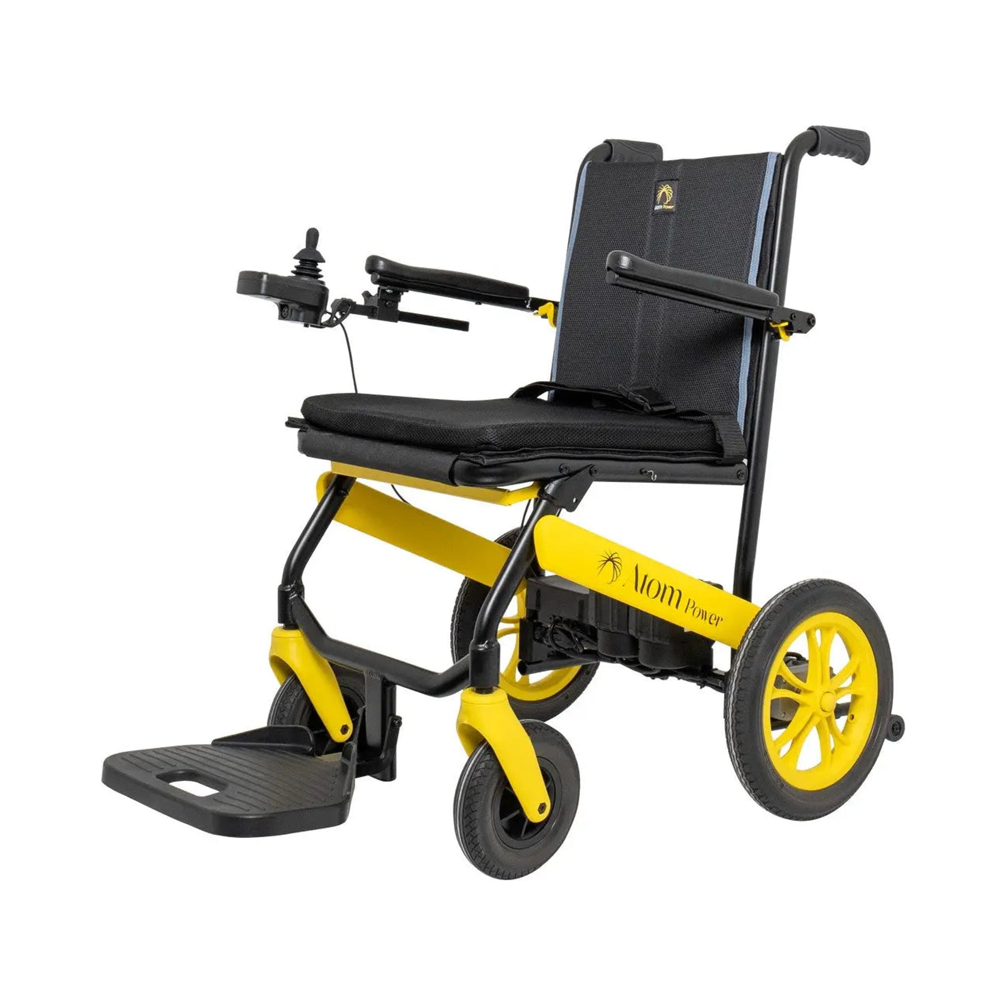 Scooterpac Elektrorollstuhl Atom Power in Schwarz/Gelb
