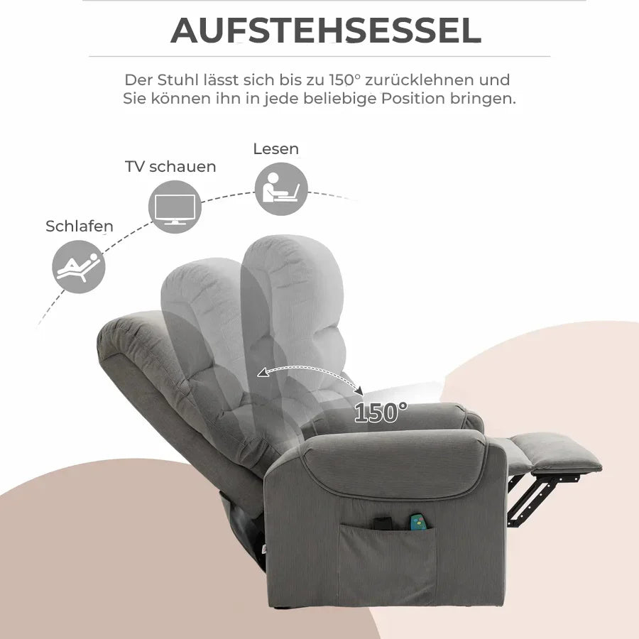 Seniorensessel elektrisch verstellbar – view 4