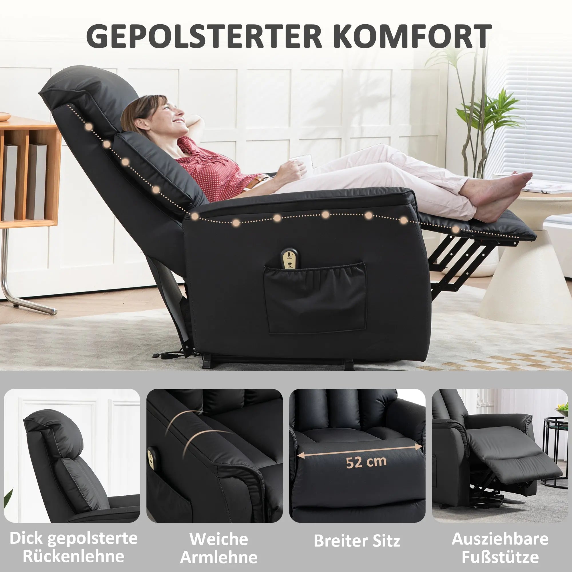 RehaComfort Aufstehsessel Elvio – view 6