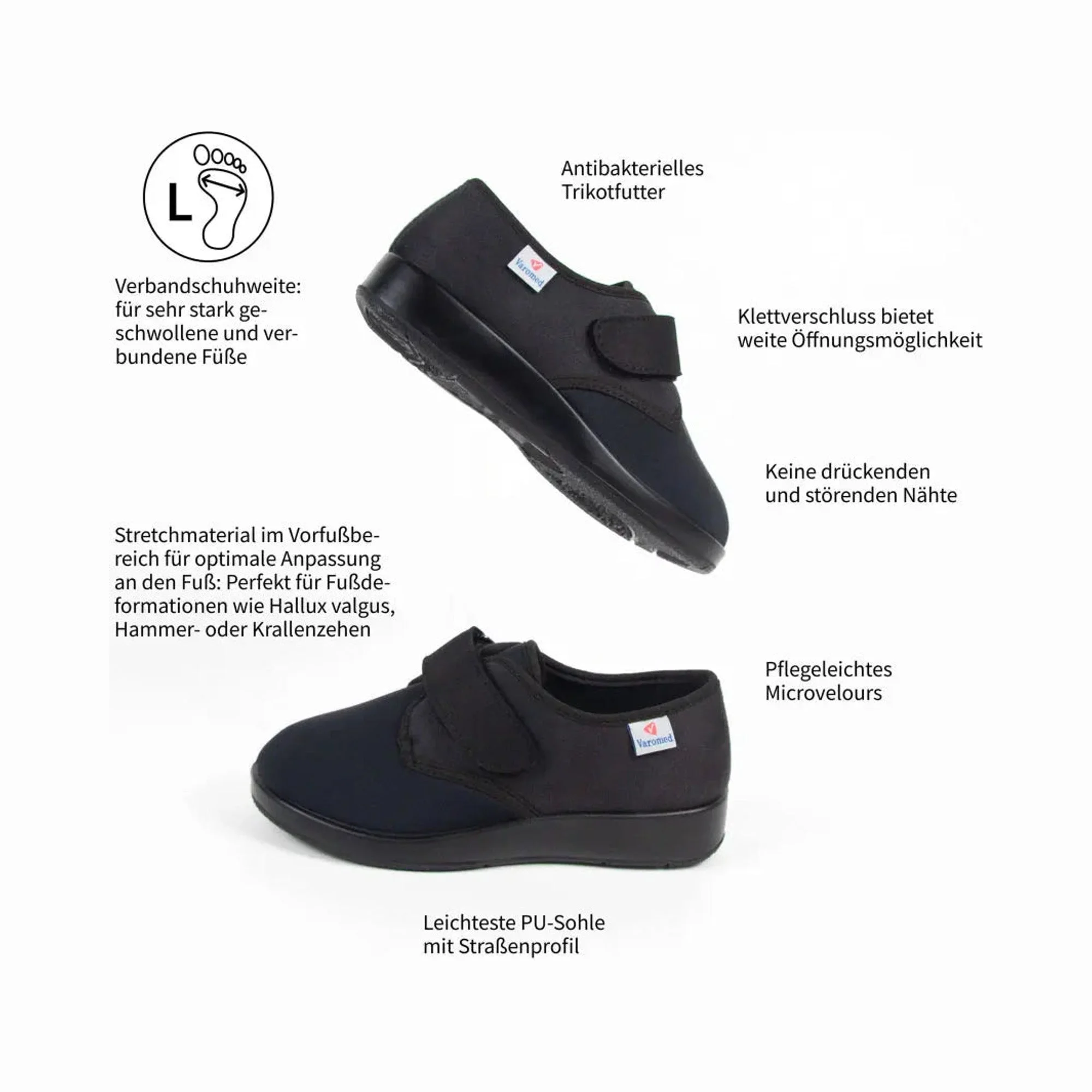 Varomed Verbandschuh Tromsö Stretchschuh – view 5
