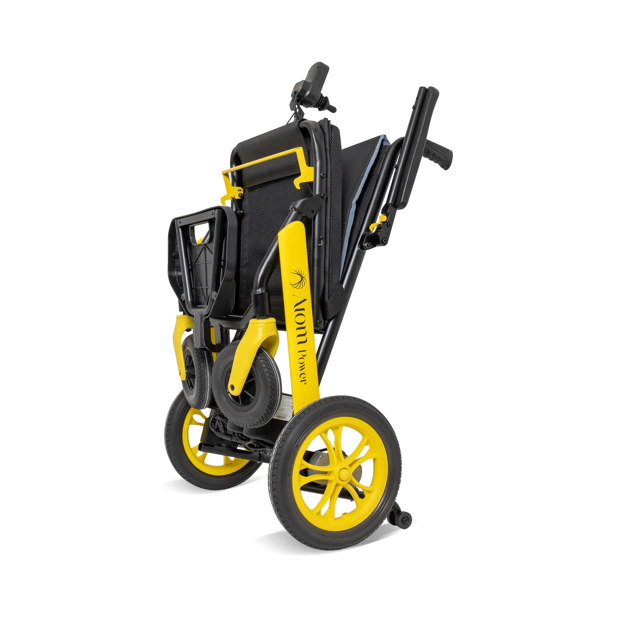 Scooterpac Elektrorollstuhl Atom Power in Schwarz/Gelb – view 2