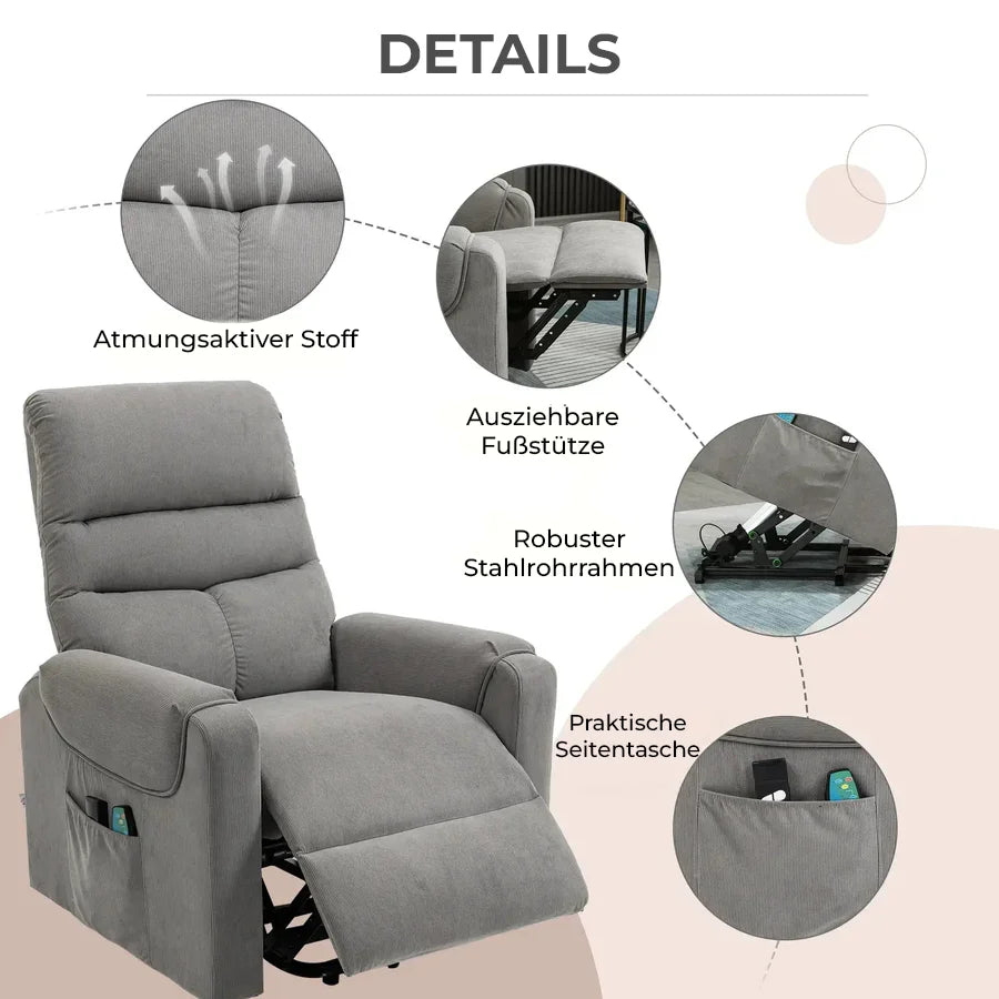 Seniorensessel elektrisch verstellbar – view 2